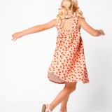 The Hattie Dress in Wild Watermelon