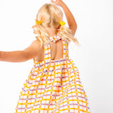 The Hattie Dress in Hopscotch