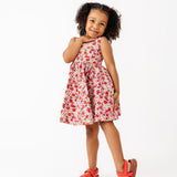 Tank Ballet Dress in Poppy Floral