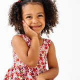 Tank Ballet Dress in Poppy Floral