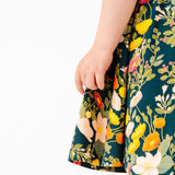 Tank Ballet Dress in Midnight Botany