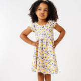 The Summer Sleeve Ballet Dress in Bright Bouquet
