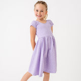 The Summer Sleeve Ballet Dress in Violet