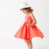 Tank Ballet Dress in Maraschino
