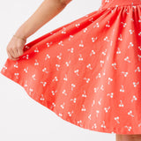 Tank Ballet Dress in Maraschino