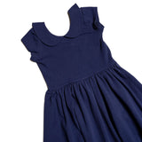 The Peter Pan Ballet Dress in Blueberry