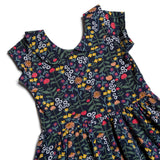 The Peter Pan Ballet Dress in Hanna Floral