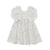 The Ballet Dress in Ivory Dot