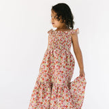 The Smocked Dress in Poppy Floral