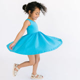 THE TANK BALLET DRESS IN BLUE DANUBE