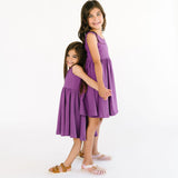 The Tank Ballet Dress in Amethyst