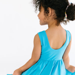 THE TANK BALLET DRESS IN BLUE DANUBE