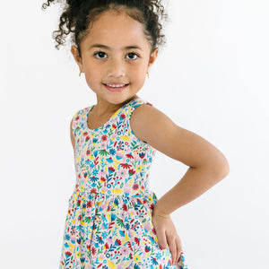 THE TANK BALLET DRESS IN FANTASTICAL FOREST