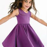 The Tank Ballet Dress in Amethyst