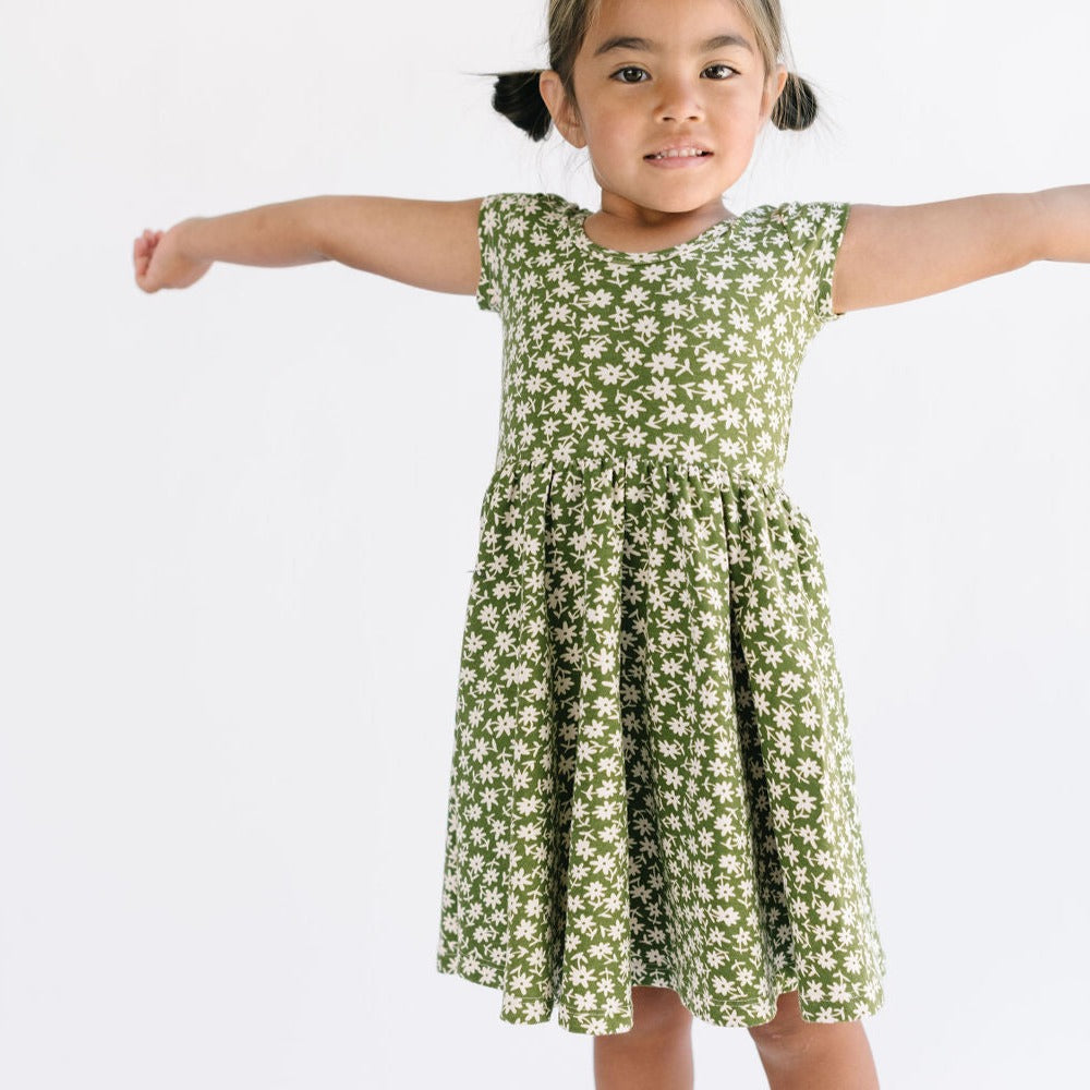 THE SUMMER SLEEVE BALLET DRESS IN PRAIRIE