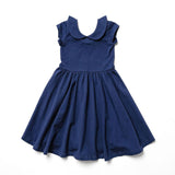 The Peter Pan Ballet Dress in Blueberry