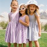 The Bow Tank Ballet Dress in Periwinkle