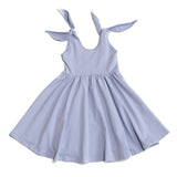 The Bow Tank Ballet Dress in Periwinkle