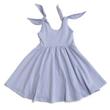 The Bow Tank Ballet Dress in Periwinkle