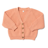 The Essential Cardigan in Dusty Rose