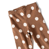 The Essential Leggings in Hazelnut Dot