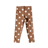 The Essential Leggings in Hazelnut Dot