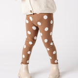 The Essential Leggings in Hazelnut Dot