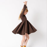 The Ballet Dress in Chocolate