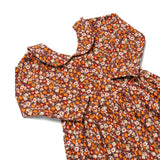 The Long Sleeve Peter Pan Dress in Storybook