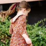 The Long Sleeve Peter Pan Dress in Storybook