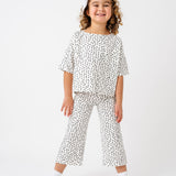 The Lounge Set in Ivory Dot
