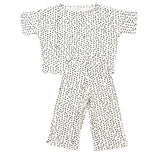 The Lounge Set in Ivory Dot