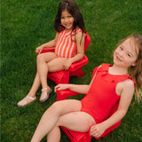 The Madison One Piece in Lifeguard
