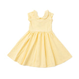 The Peter Pan Ballet Dress in Buttermilk