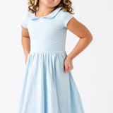 The Peter Pan Ballet Dress in Cloud