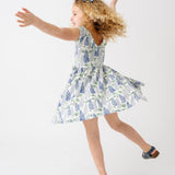 The Peter Pan Ballet Dress in Lupine