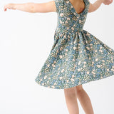 The Peter Pan Ballet Dress in Mountain Field