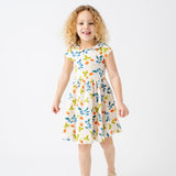 The Peter Pan Ballet Dress in Very Berry