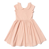 The Peter Pan Ballet Dress in Dusty Rose