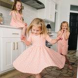 The Short Sleeve Ballet Dress in Heartland