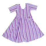 The Short Sleeve Ballet Dress in Mermaid