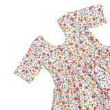 The Short Sleeve Ballet Dress in Mini Lucia