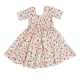 The Short Sleeve Ballet Dress in Mini Lucia