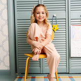 The Short Sleeve Wide Leg Jumpsuit in Dusty Rose
