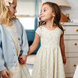 The Summer Sleeve Ballet Dress in Cottontail