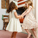 The Summer Sleeve Ballet Dress in Cottontail