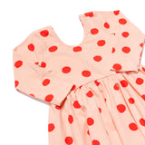 The Ballet Dress in Blush Dot