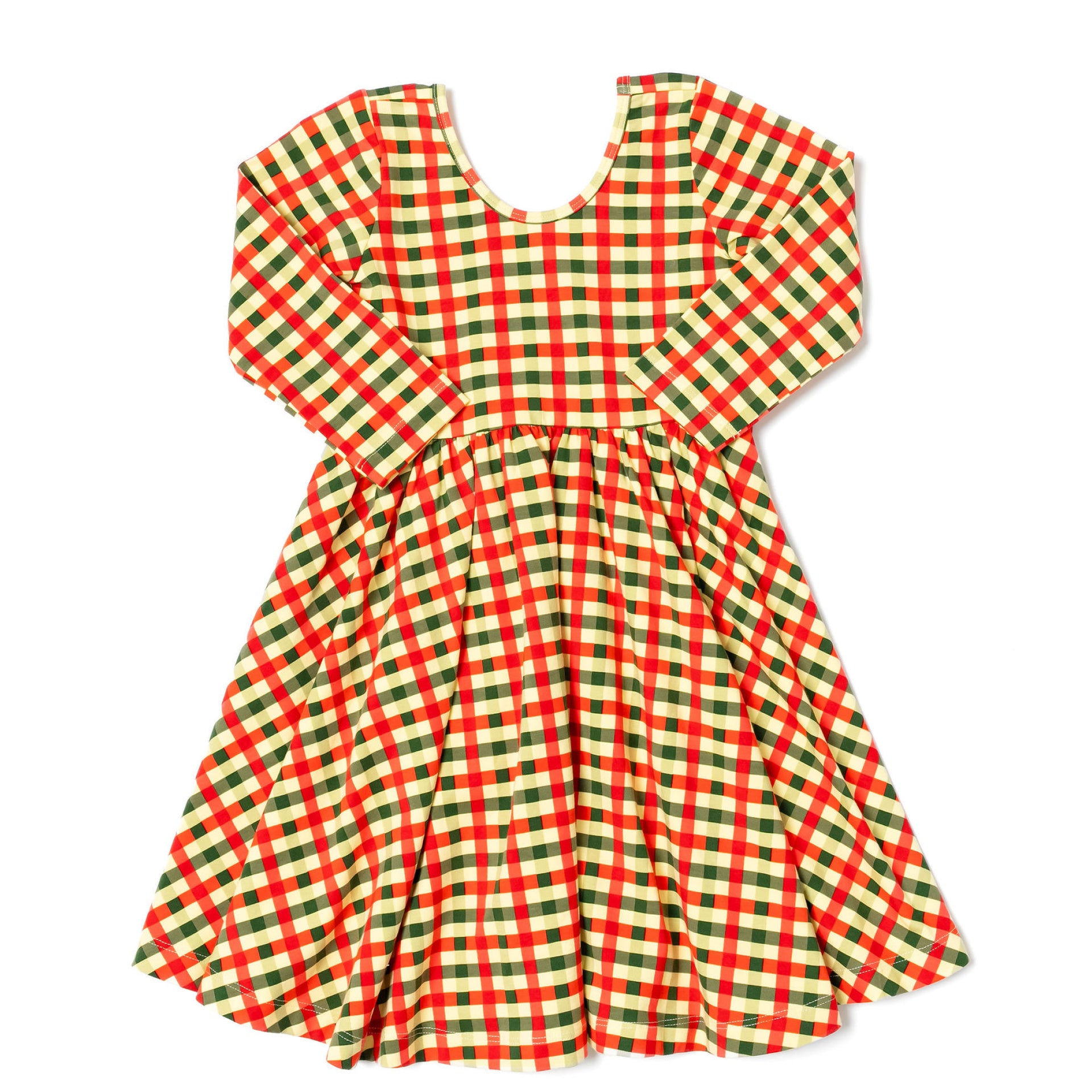 The Ballet Dress in Cheery Check Alice + Ames The Ballet Dress in Cheery Check Alice + Ames