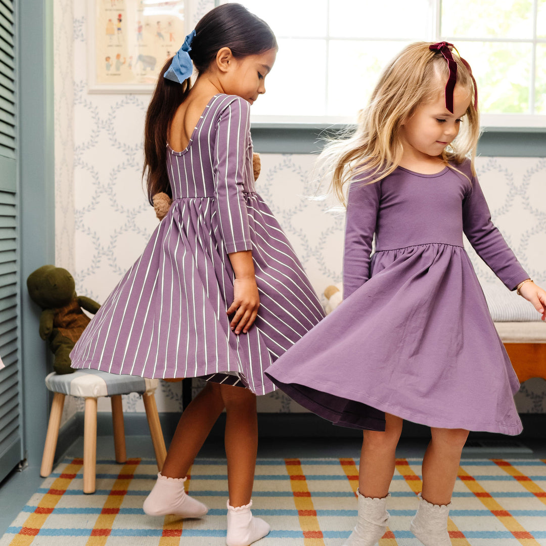 The Ballet Dress in Eggplant – Alice + Ames