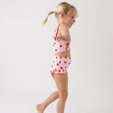 The Leslie Two-Piece in Blush Dot